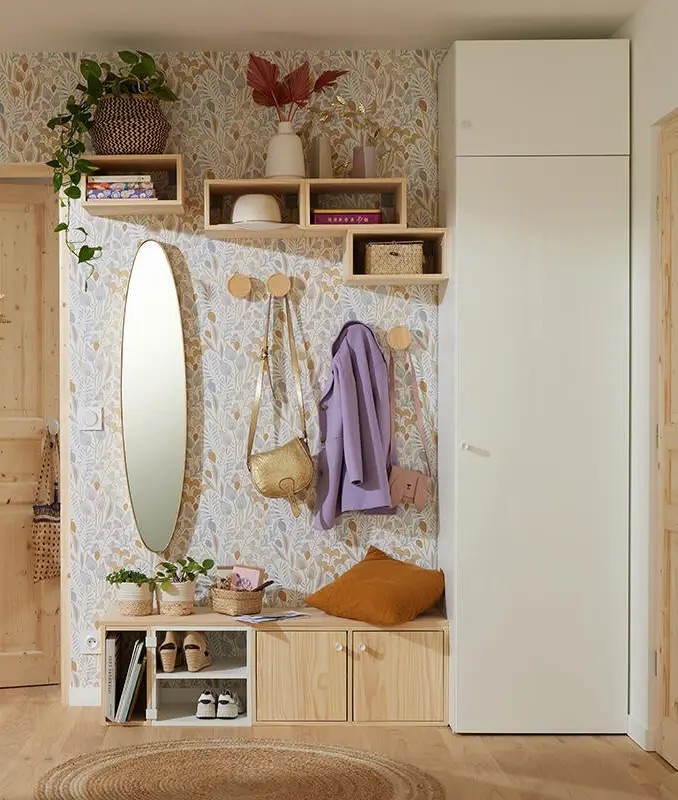 small entryway ideas - simple and pretty