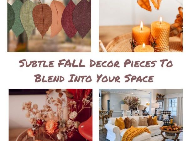 Fall Aesthetic Inspiration: Subtle Decor Elements To Blend Into Your Space