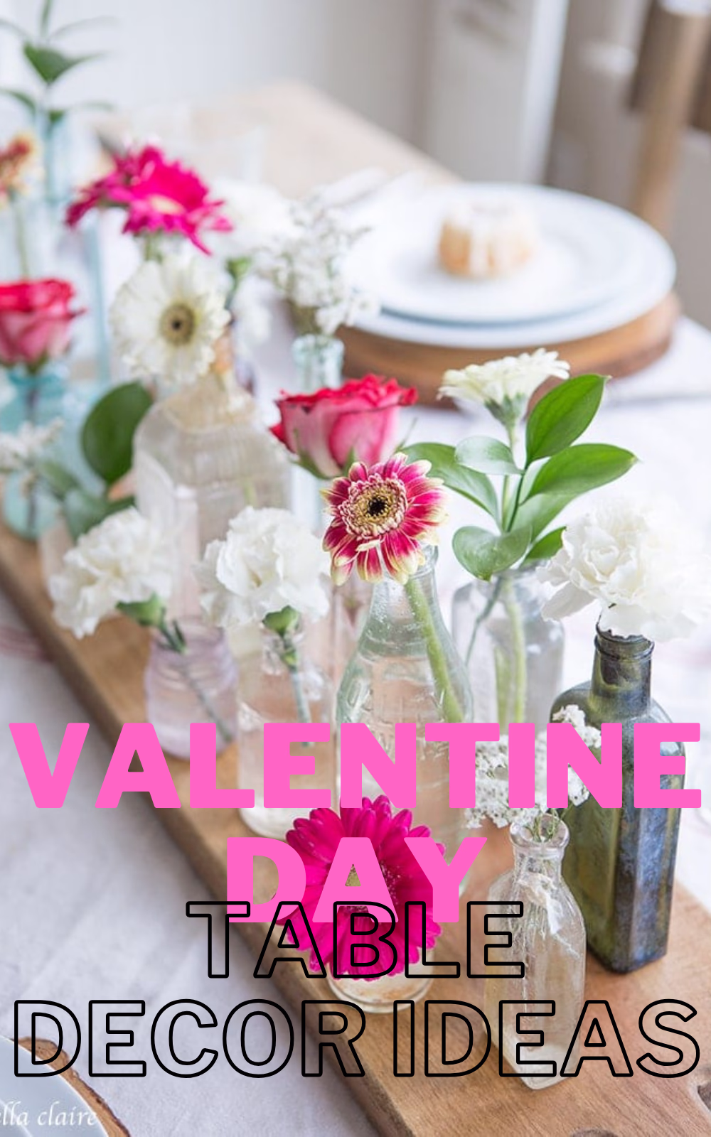 pin image Valentines Day Table Decorations