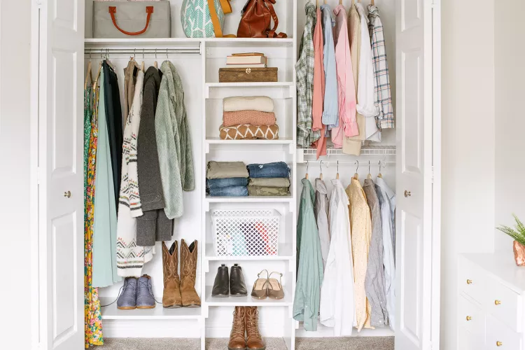 closet organization ideas for small closets
