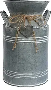 steel vase