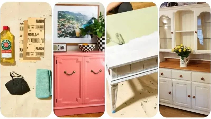 How to Paint Wood Furniture: A Simple Beginner’s Guide (Upcycle on a Budget)