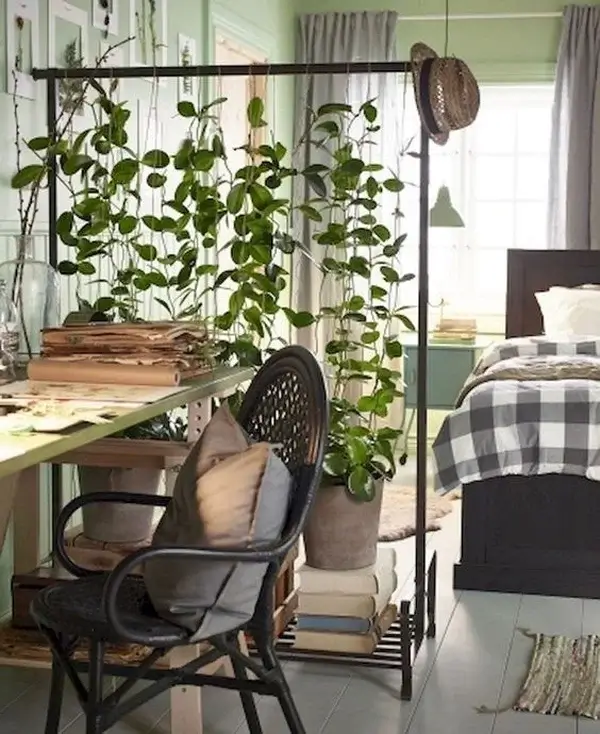 diy plant room divider