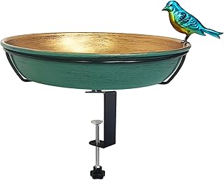 apartment balcony clamp on bird bath