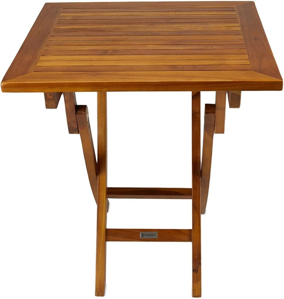 Teak Square Folding Table