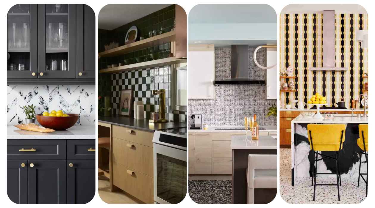 23 Black and White Kitchen Backsplash Ideas for a Timeless, Stylish Kitchen
